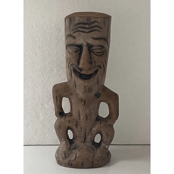 National‎ Potteries Ohio Napco Japan Vintage Ceramic 7.5 in Tiki God Figurine - Picture 11 of 11